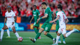 Лудогорец - ЦСКА 1:0, "орлите" водят на почивката 