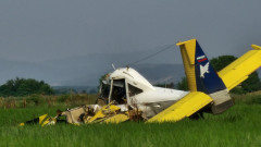 Селскостопански самолет се разби край Раднево