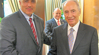 Бойко Борисов се срещна с Шимон Перес