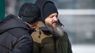 Собственикът на ЦСКА Данаил Ганчев гледа на живо контролата на