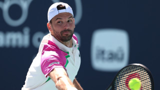 Григор Димитров беше изключително доволен след трудната си победа с