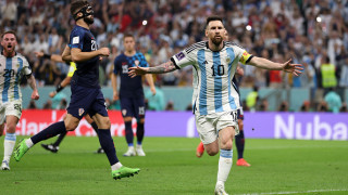Аржентина - Хърватия 3:0 (Развой на срещата по минути)