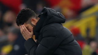 Мениджърът Рубен Аморим пое отговорността за лошата серия на Манчестър