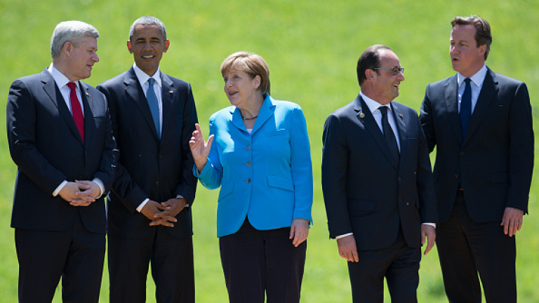 Обама, Меркел, Оланд, Камерън и Ренци се срещат в Хановер в понеделник