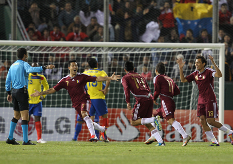 Венецуела оглави група "В" след провалa на Бразилия