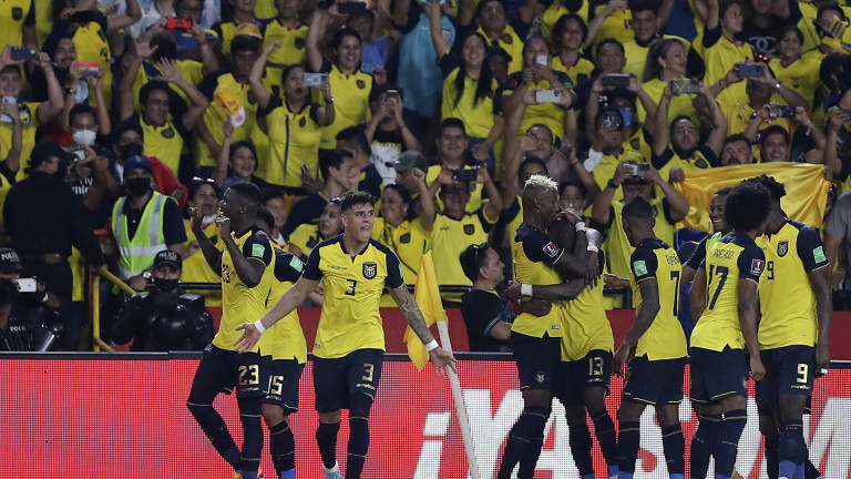 Спортният арбитражен съд взе решение дали Еквадор ще участва на Мондиал 2022