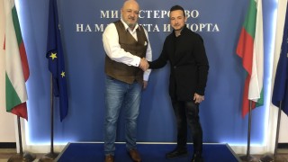 Министърът на младежта и спорта Красен Кралев проведе среща с