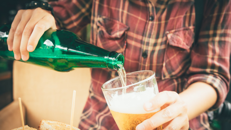 Най-често бира се пие в Монтана и Русе