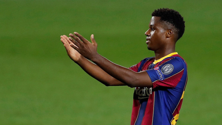 Младият талант на Барселона - Ансу Фати ще се завърне