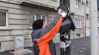Премахнат е опасен светофар на Околовръстното шосе в София На заснет в