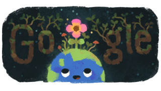 Гугъл почете пролетното равнодействие Пролетното равноденствие се пада на 20