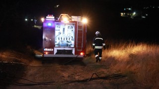 Отново гори над село Илинденци