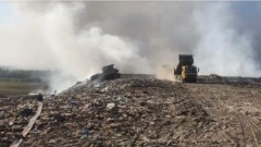 Пожар пламна на депото за отпадъци в Цалапица
