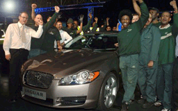 Jaguar XF номер 1