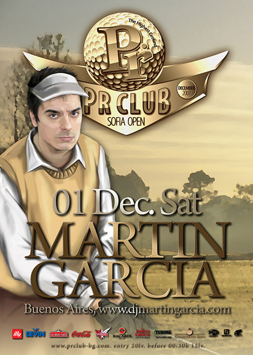 Мартин Гарсия ще гостува в София тази събота