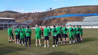 Футболистите на Пирин с първа тренировка в Микрево