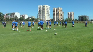 Левски продължава подготовката си за предстоящия мач със Славия Тази