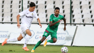 Алиун Фал вкара първия гол за Берое при победата в