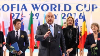 Министър Кралев откри Световната купа по художествена гимнастика в София (ГАЛЕРИЯ)