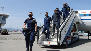 Отборът на БАТЕ Борисов пристигна в София за двубоя от