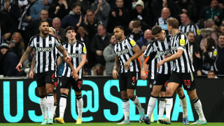 Нюкасъл надигра Фулъм с 3 0 на Сейнт Джеймсис Парк в мач от