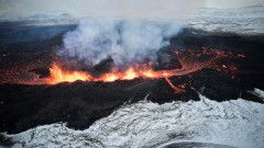 Изригналият в Исландия вулкан няма да повлияе на полетите 