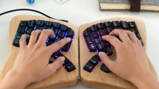Keyboardio - клавиатурата от дърво, която искаме веднага