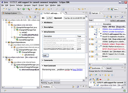 Eclipse Mylar  - софтуер, в помощ на програмистите
