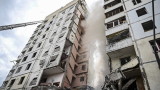 Пожар в завод в Курска област след удар с дрон