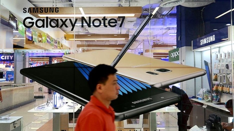 Срив в продажбите на Samsung след фиаското с Galaxy Note 7