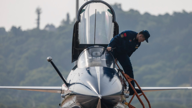 Тайванските военновъздушни сили за пореден път бяха вдигнати, за да