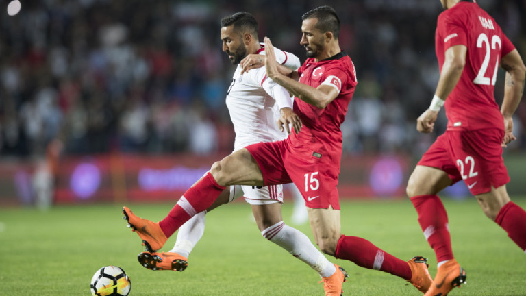 Турция се справи с 2:1 с участника на Мондиал 2018