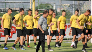 Възстановителна тренировка за футболистите на Ботев (Пд)