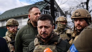 Президентът на Украйна Володимир Зеленски заявява че в контекста на