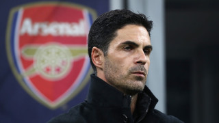 Мениджърът на Арсенал Микел Артета няма да може да