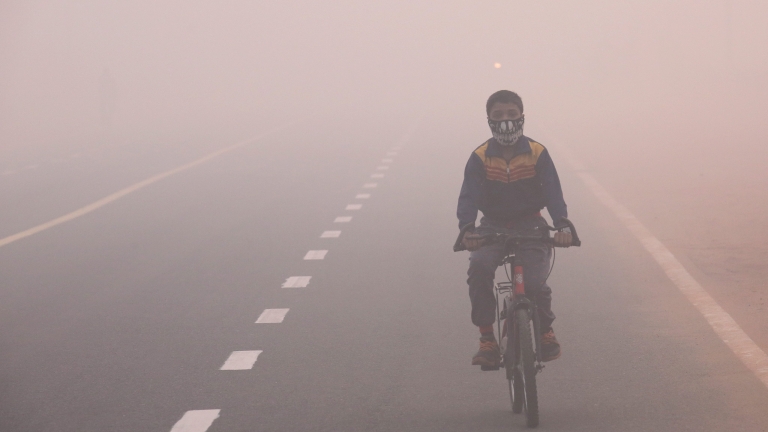 Ню Делхи затвори 1800 училища заради смога 