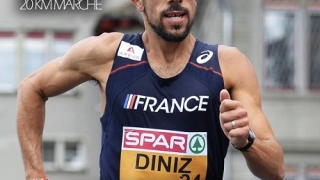Динис постави световен рекорд на 20 км спортно ходене