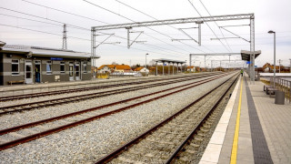 Готов е първият километър от високоскоростната жп линия в Сърбия