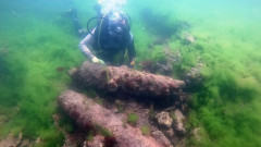 Подводна експедиция извади ценни находки от потънал кораб край нос Калиакра
