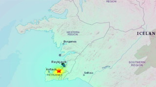 Земетресение с магнитуд 5 6 удари Югозападна Исландия във вторник като