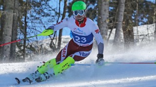 Талантливият български национал в алпийските ски Калин Златков зае престижното