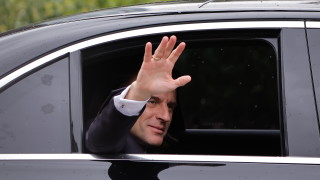 Френският президент Еманюел Макрон се срещна с аржентинския президент Хавиер