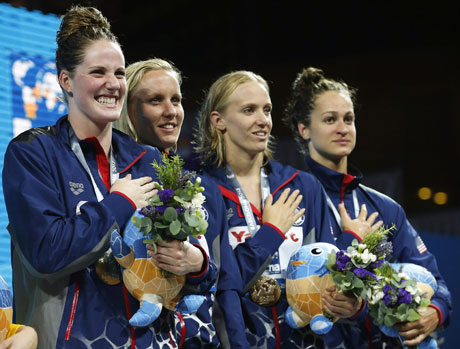 САЩ с най-много медали на световното по плувни спортове