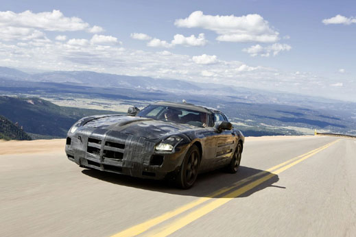 Пускат електрически Mercedes SLS AMG Gullwing 