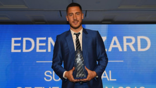 Звездата на Челси Еден Азар спечели призовете в три от