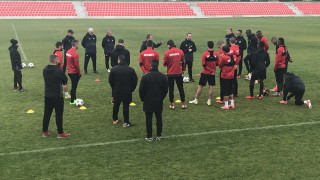 Отборът на ЦСКА започна днес подготовка за домакинството на Ботев