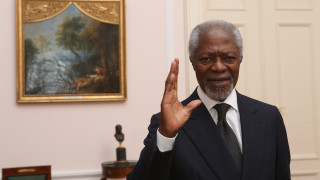 Почина бившият генерален секретар на ООН Кофи Анан съобщиха от