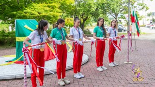 В японския град Мураяма откриха паметник в чест на олимпийските