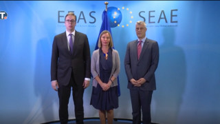 Европейският съюз съобщи че президентът на Сърбия Александър Вучич и