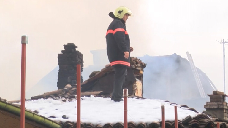 60-годишен мъж загина при пожар в хасковско село 